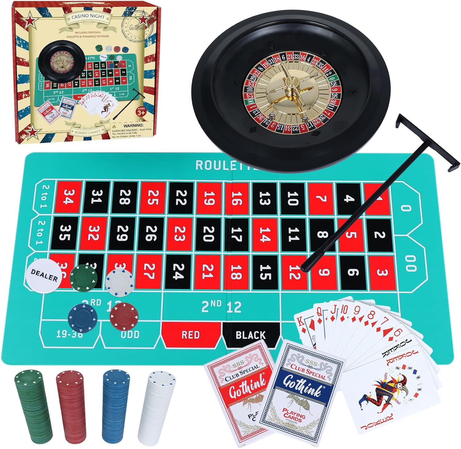 Tables de Roulette - Équipement casino professionnel et accessoires de jeu
