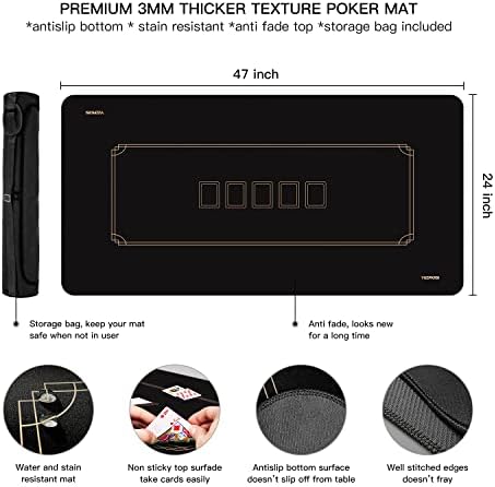 Vue 4 de Yuzpkrsi Tapis De Poker