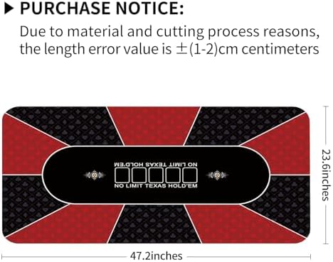 Vue 2 de Laier Tapis De Poker