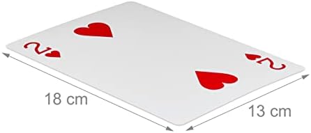 Vue 4 de Relaxdays Cartes De Poker