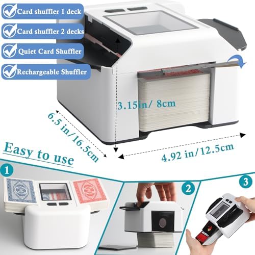 Vue 5 de Melangeur De Cartes Automatique