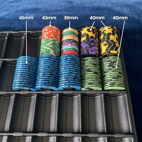 Vue 5 de Concessionnaire Poker Chip Tray