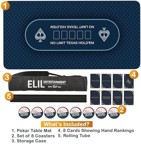 Vue 7 de Elil Tapis De Poker