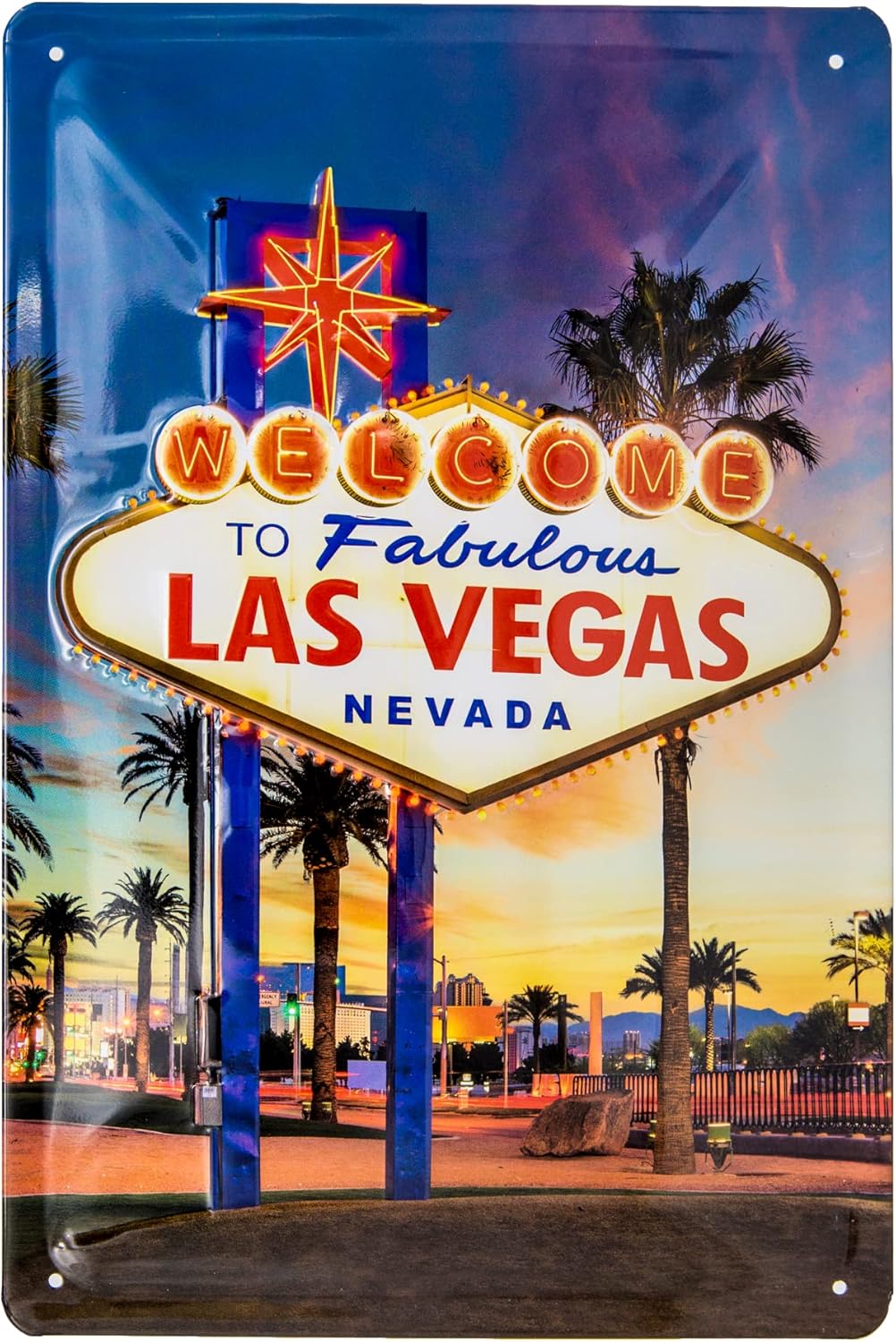 Plaque En Tole Retro