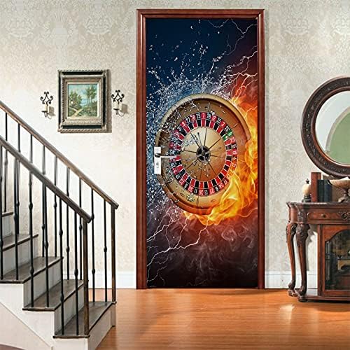 Vue 4 de Amonamour Sticker Porte Autocollant