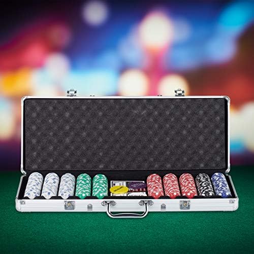 Vue 2 de Relaxdays Coffret De Poker