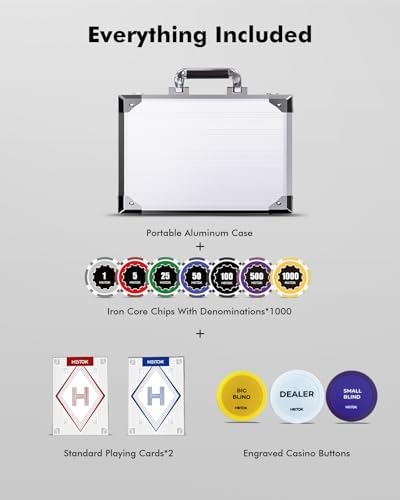 Vue 5 de Heitok Kit De Poker