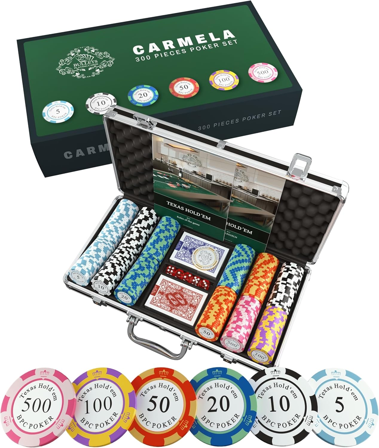 Coffrets Casino Complets - Équipement casino professionnel et accessoires de jeu