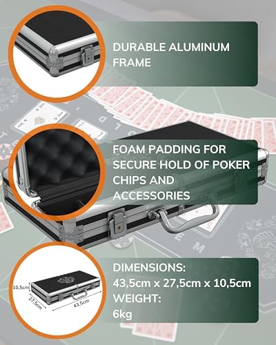 Vue 5 de Bullets Playing Cards Mallette