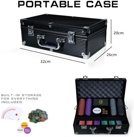 Vue 5 de Coffret Poker Jetons Aluminium