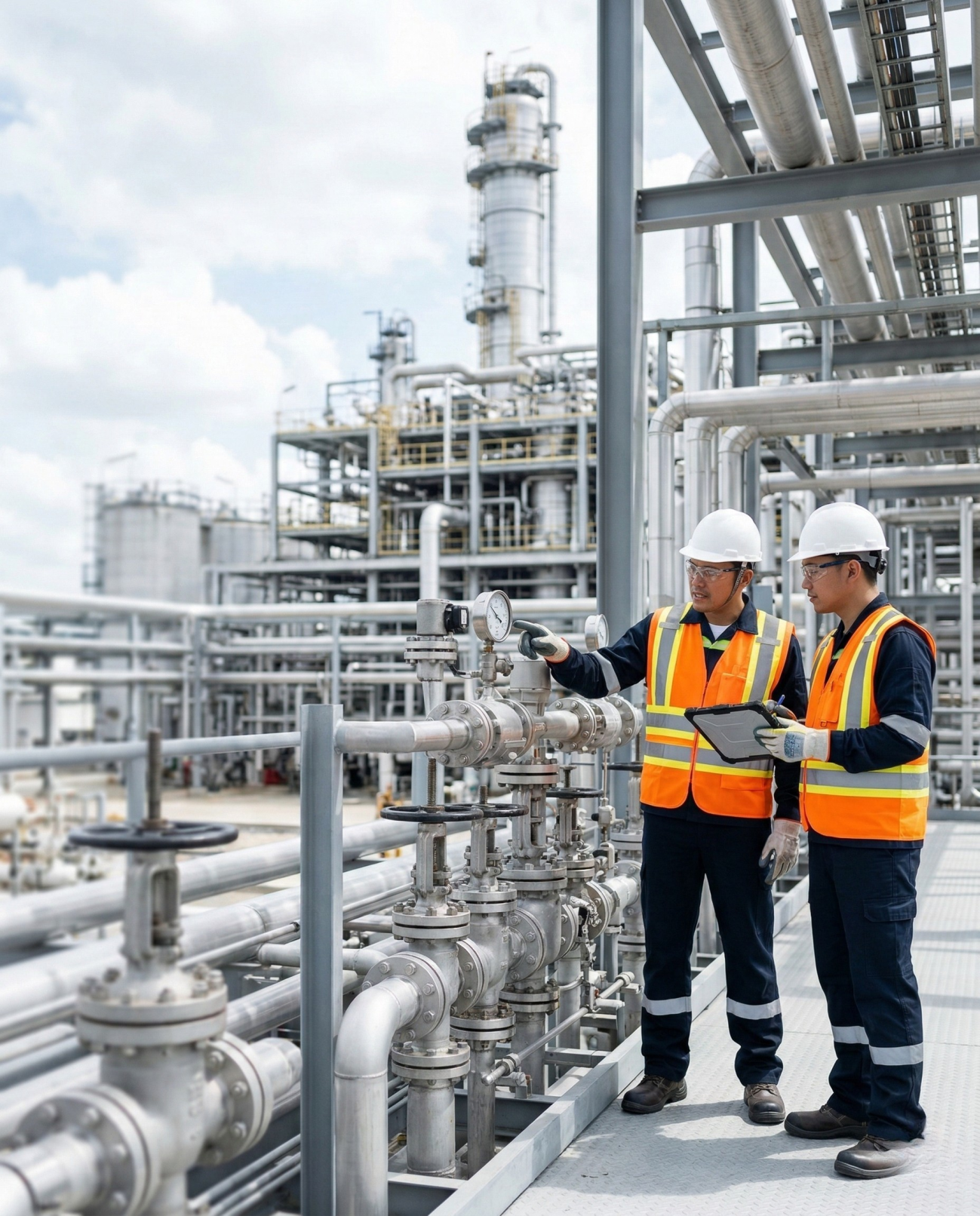 Oil and gas inspection operations