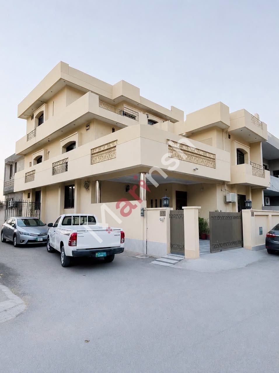 10 Marla Triple Story Corner House for Sale — Gulberg 3, Lahore