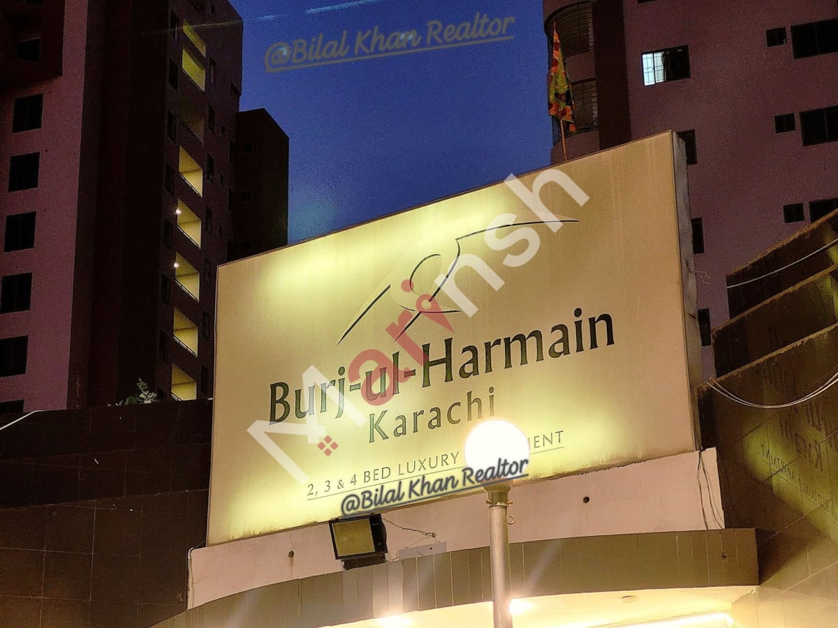2 Bedroom Apartment for Sale — Burj-ul-Harmain, Scheme 33, Karachi