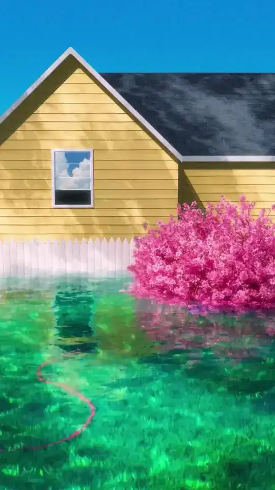 Dreamy Flooded Garden