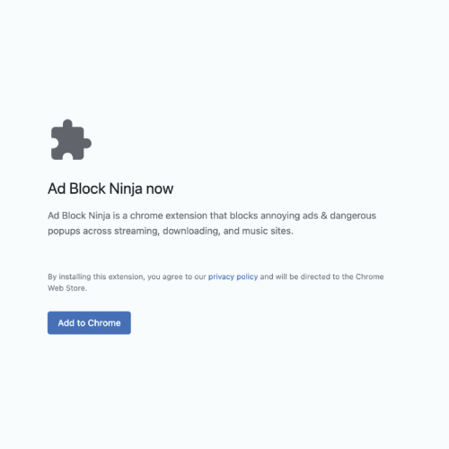 Tired of Pop-ups While Downloading Wallpapers? Install AdBlock Ninja Now!