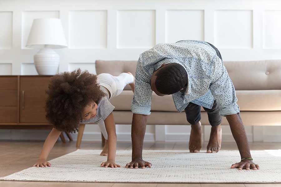 working out after-school holiday activities