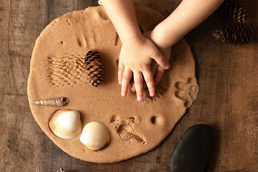 clay craft after-school and holiday activities for kids