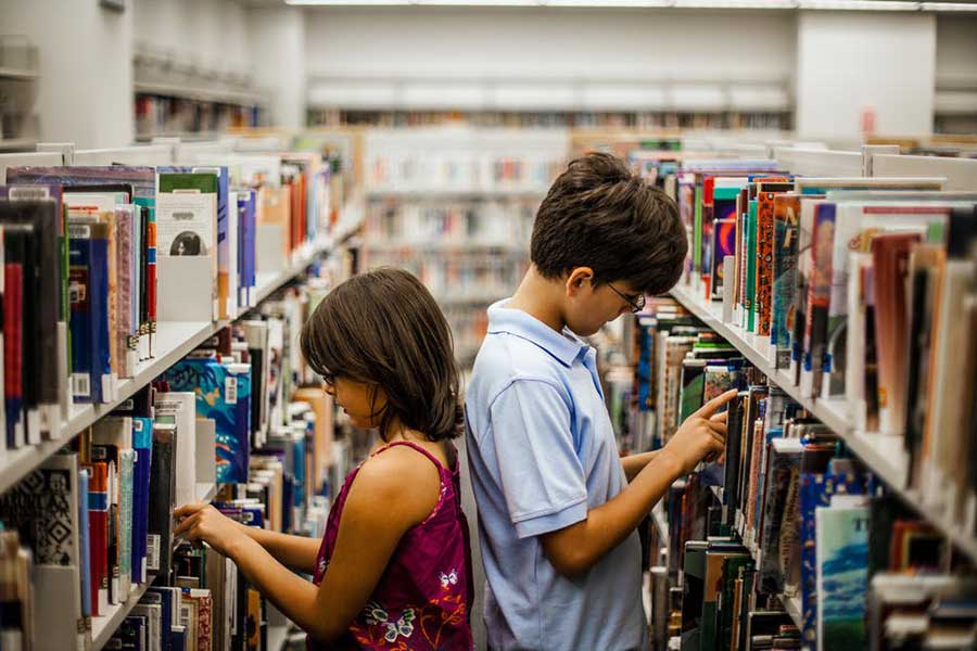 joining a library after-school holiday activities