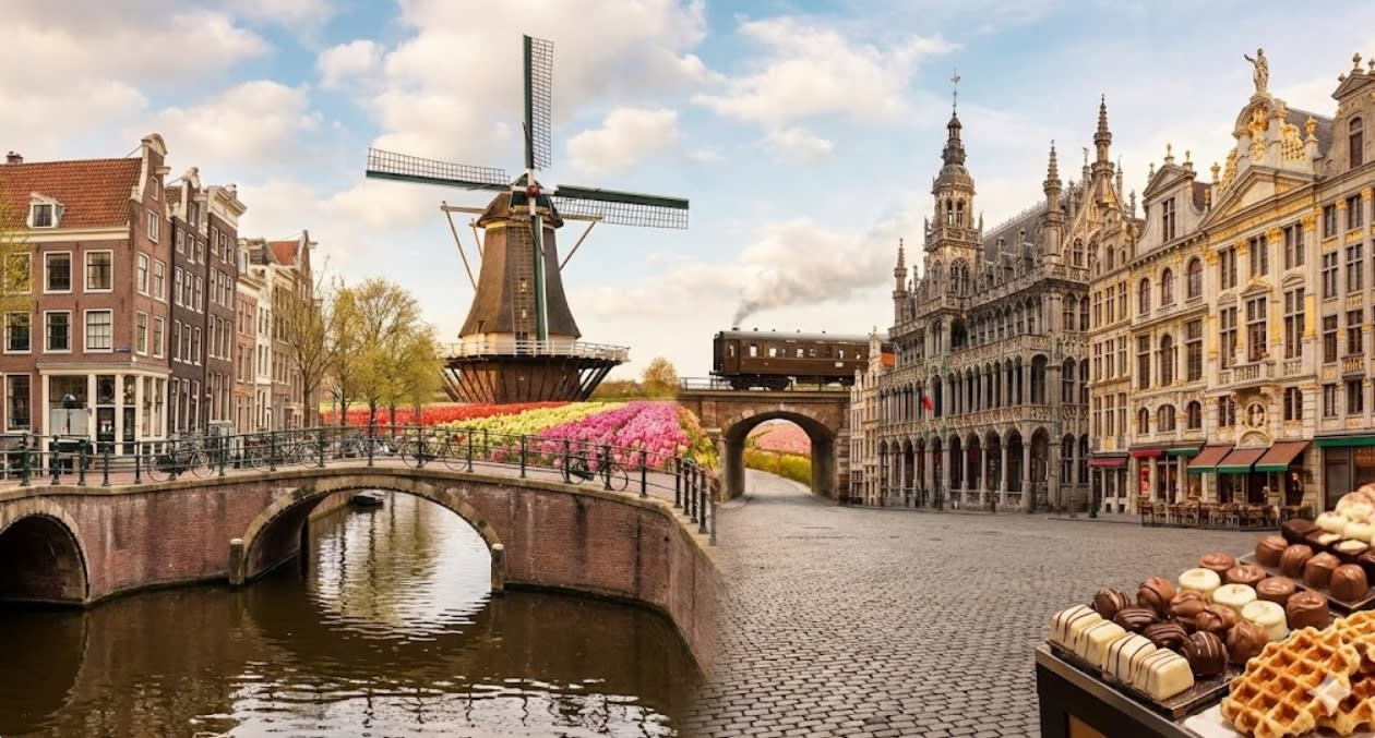 برنامج هولندا + بلجيكا – 10 أيام