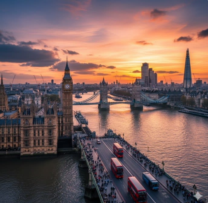 برنامج لندن و اسكتلندا - 8 ايام