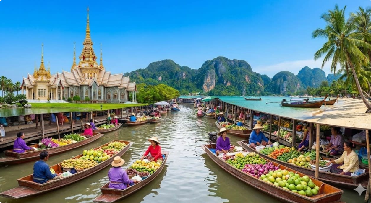 برنامج سياحي تايلاند (شهر عسل ) - 9 أيام