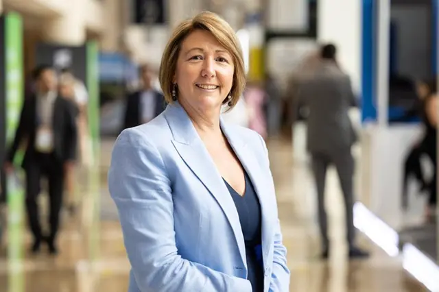 دانييل كورتيس، مديرة معرض سوق السفر العربي في الشرق الأوسط ومعرض "سوق السفر العالمي- سبوت لايت" الرياض.