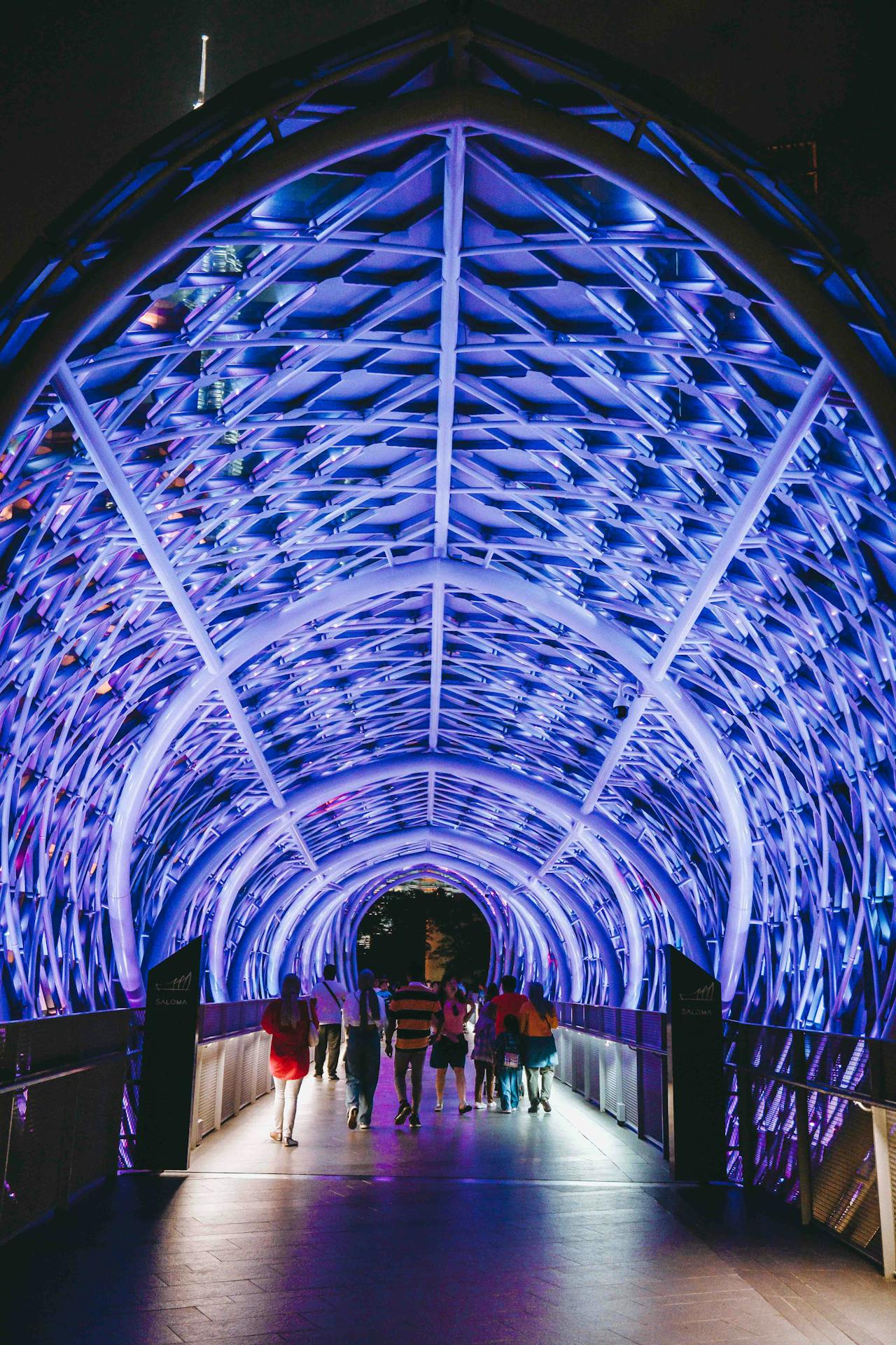 saloma link bridge - الأماكن السياحية في كوالالمبور للعوائل