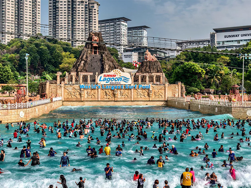 صن واي لاجون -مدن السياحة في ماليزيا للعوائل صيف 2026