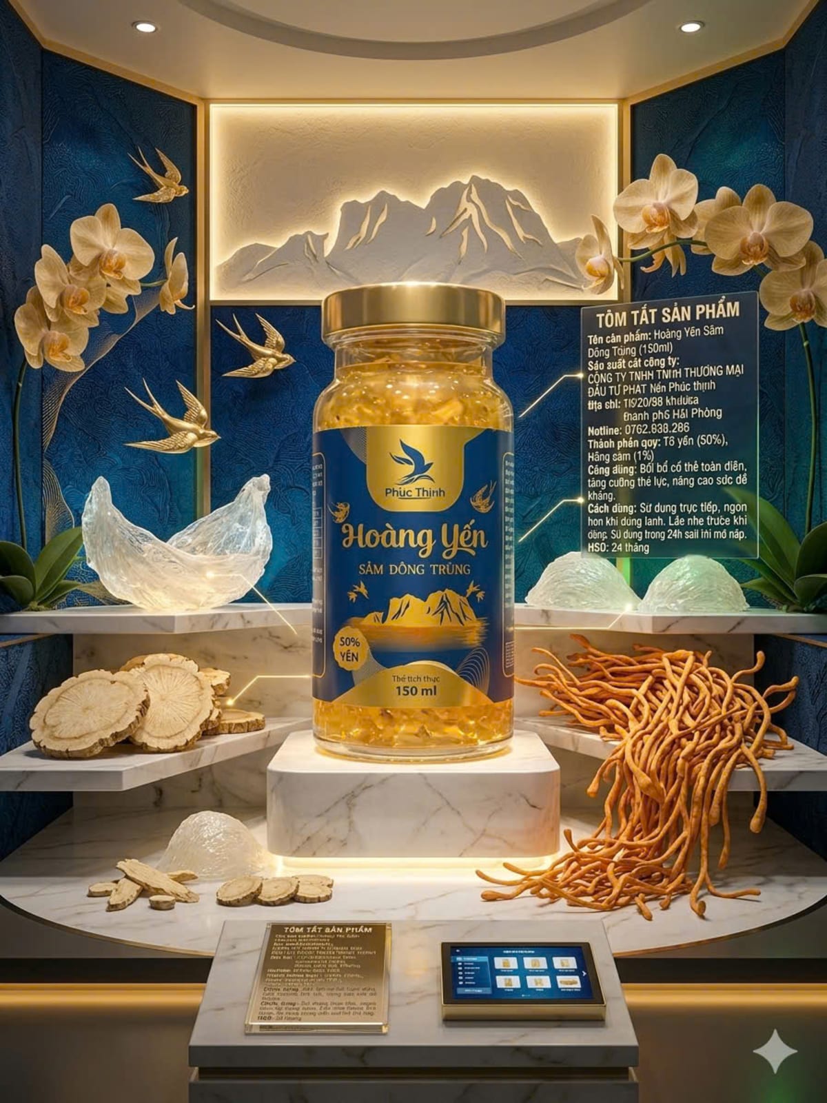Hoàng Yến Đông Trùng