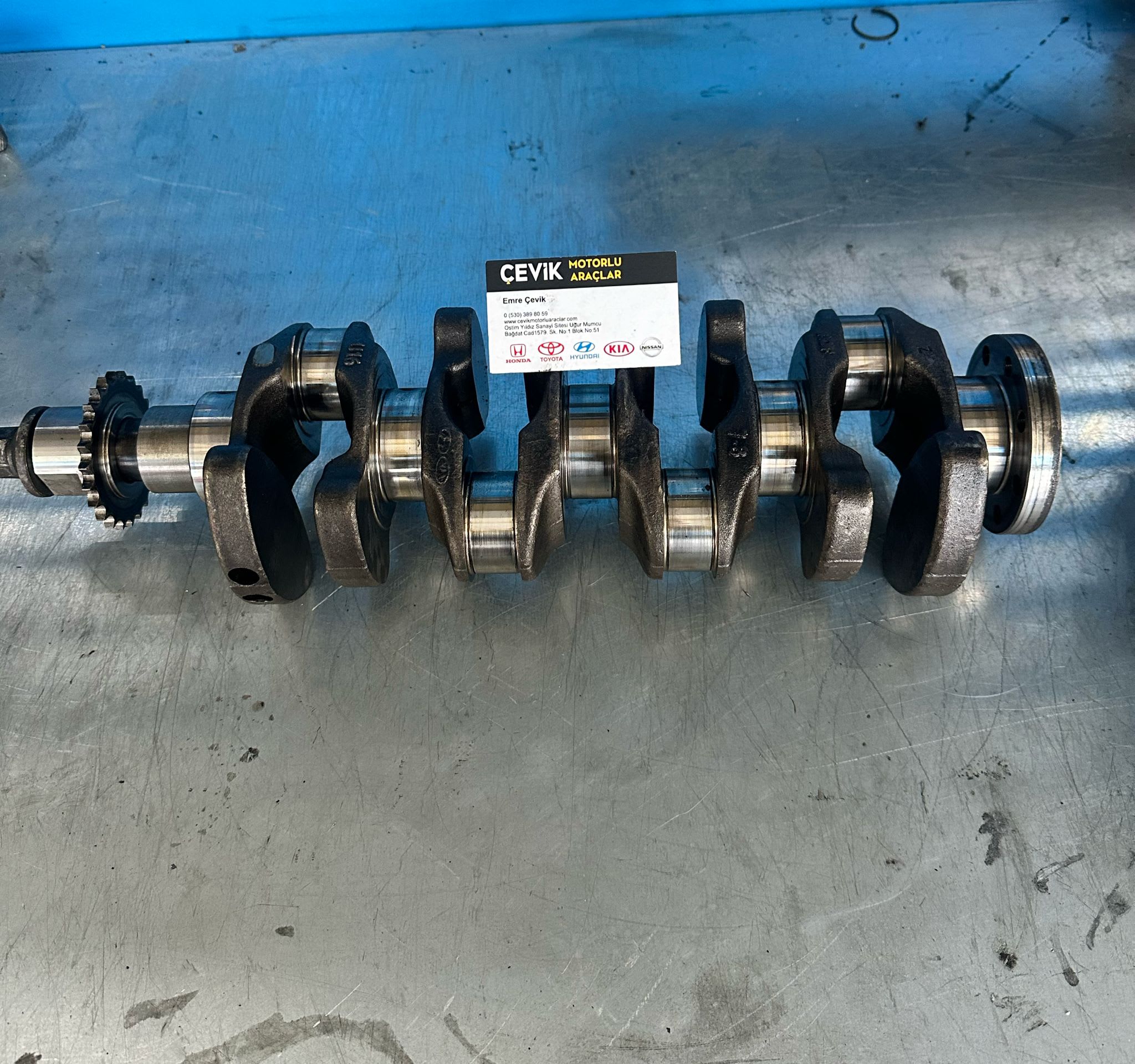 HYUNDAİ & KİA 1.5 / 1.6 CRDİ KRANK MİLİ 2005-2011
