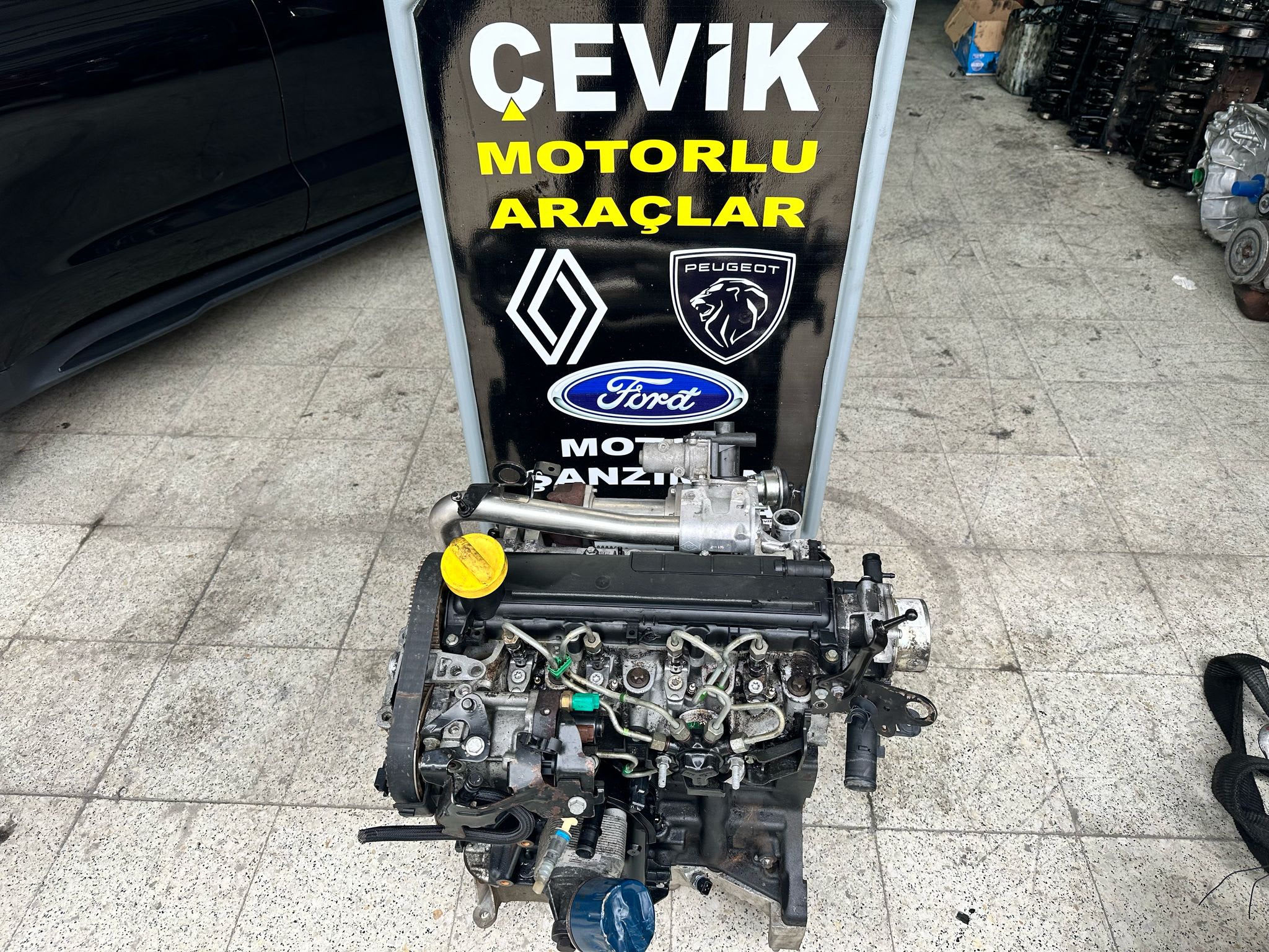 Renault & Dacia & Nissan 1.5 DCİ 85 HP (K9K) Önden Marşlı Motor