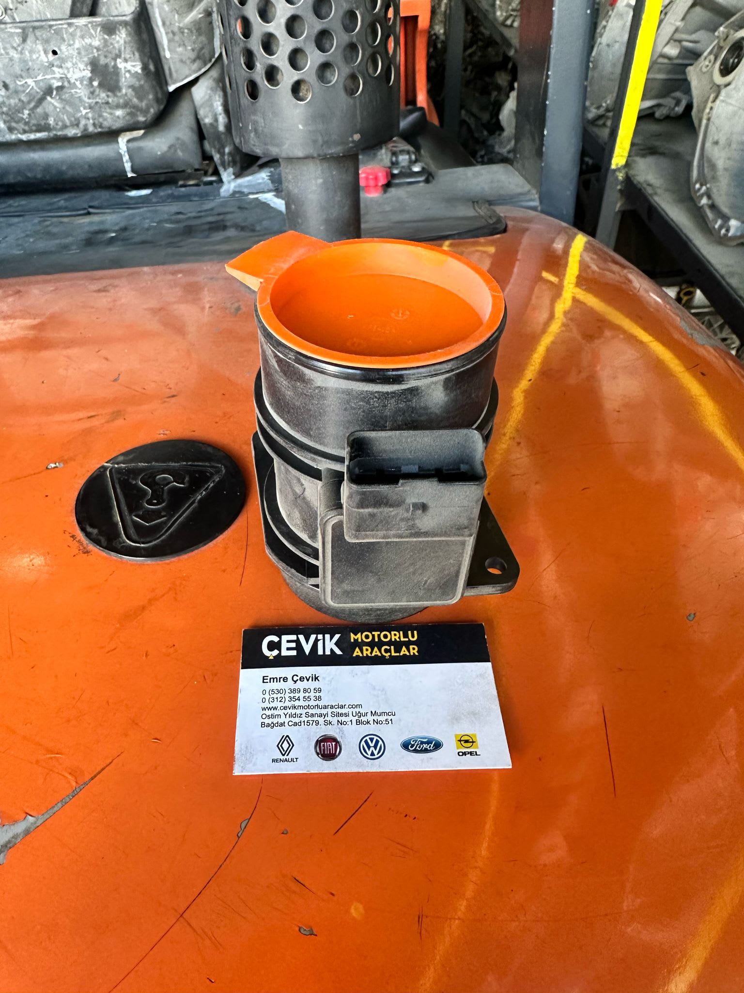 RENAULT HAVA AKIŞ METRESİ DEBİMETRESİ (DİZEL) 1.9 DCİ F9Q 7700109812