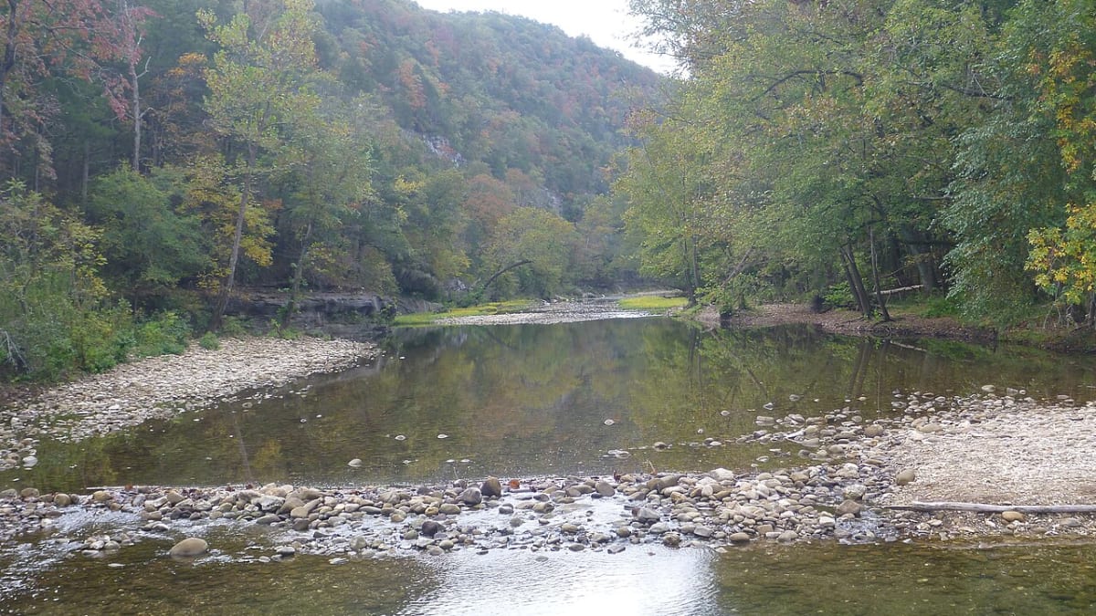 Buffalo National River at Ponca, Arkansas