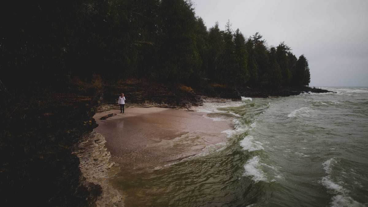 Cave Point County Park, Wisconsin