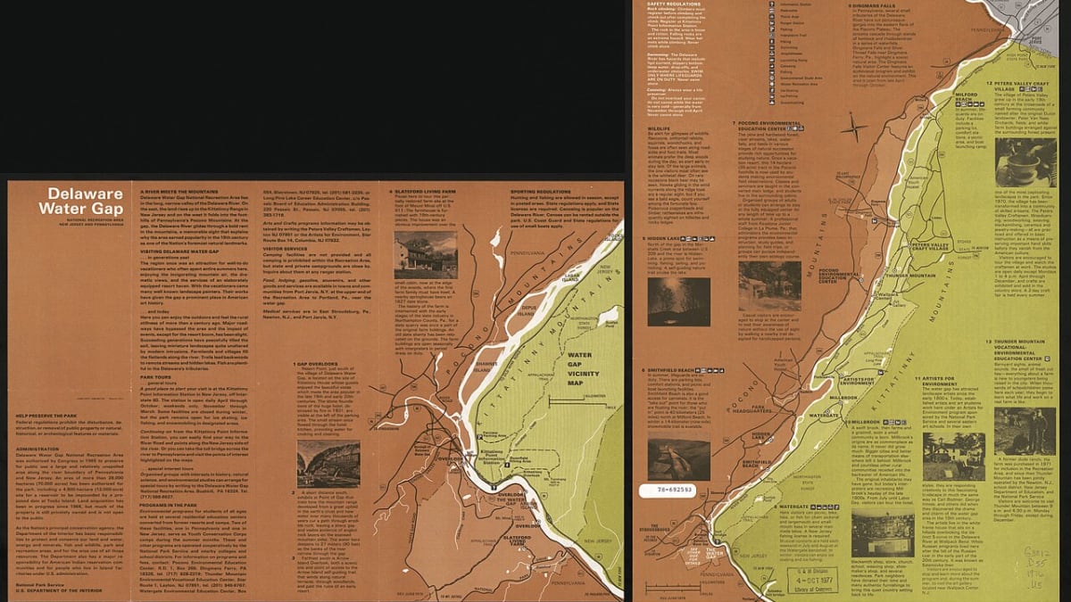 Delaware Water Gap National Recreation Area, New Jersey