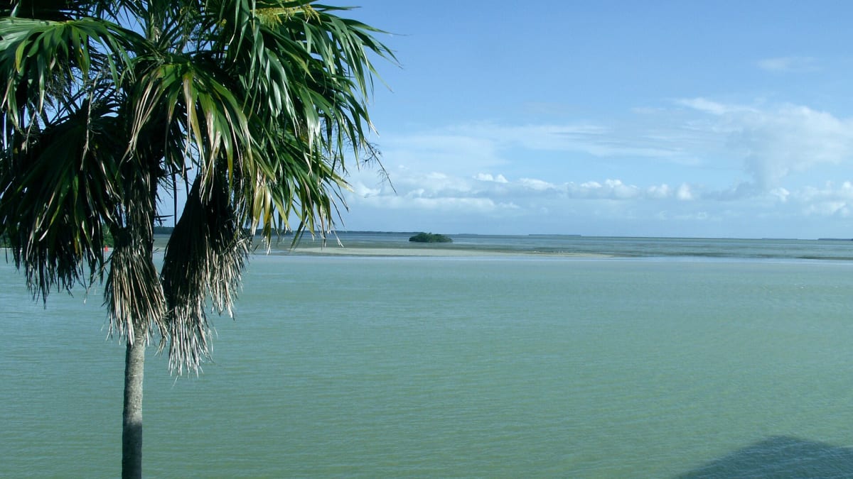 Florida Bay at Flamingo, the southern tip of Everglades National Park, Florida