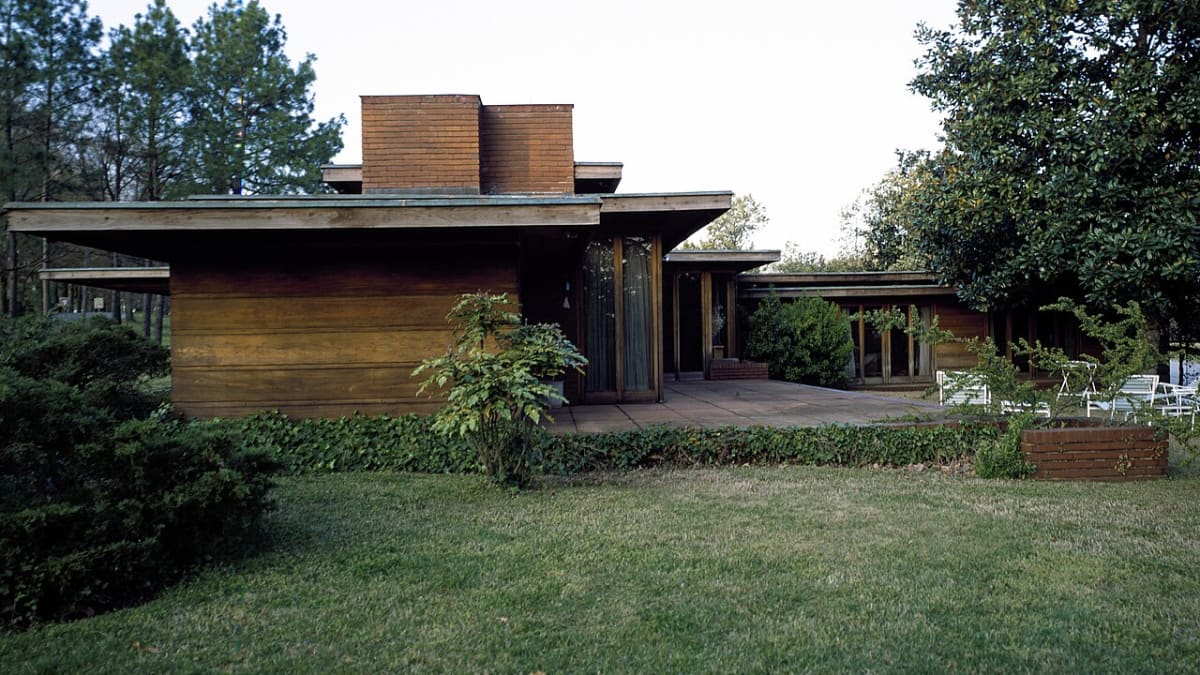 Frank Lloyd Wright Rosenbaum House, Alabama