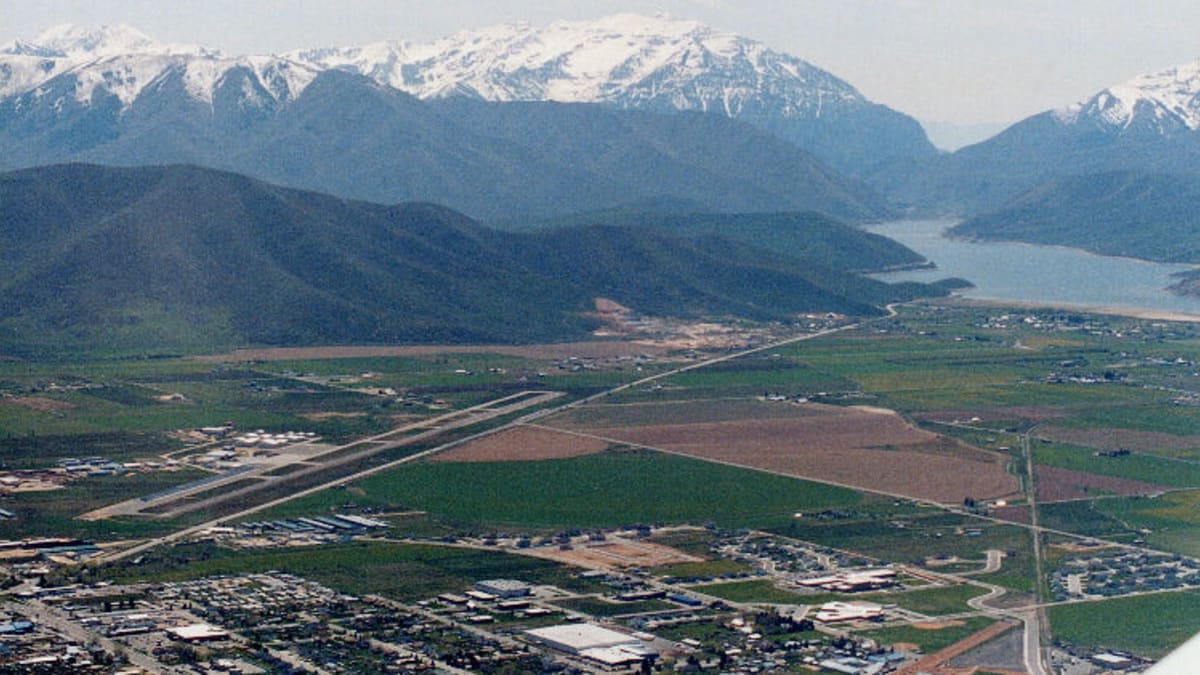 Heber Valley and Deer Creek Reservoir, Utah