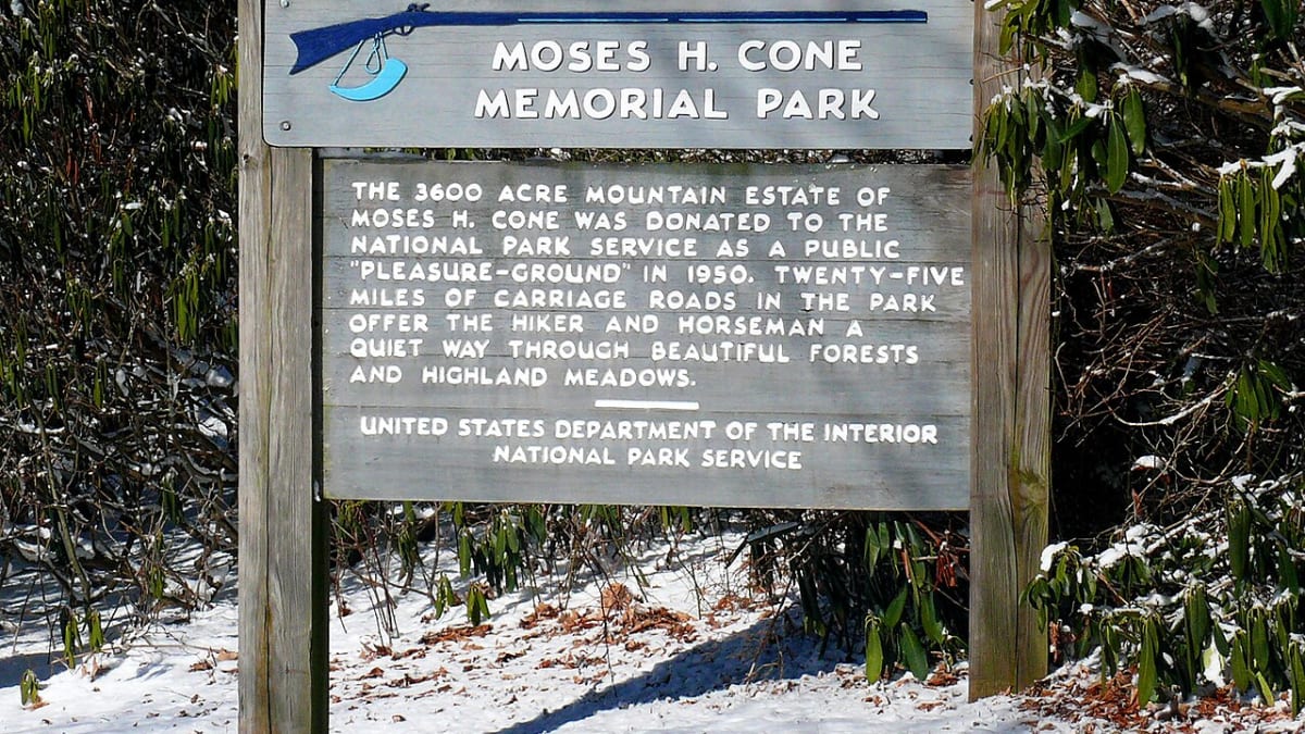 Moses H. Cone Memorial Park
