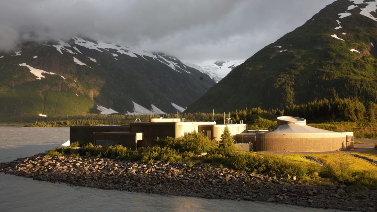 Portage Glacier and Begich Boggs Center, Alaska