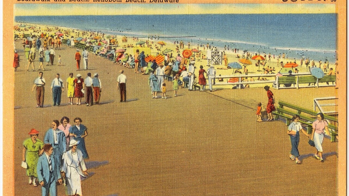 Rehoboth Beach and Boardwalk