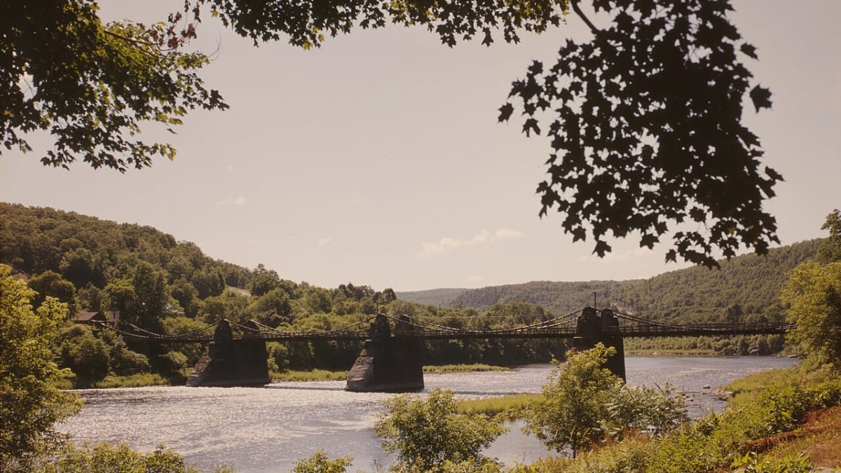 Roebling Delaware Aqueduct Bridge, New York
