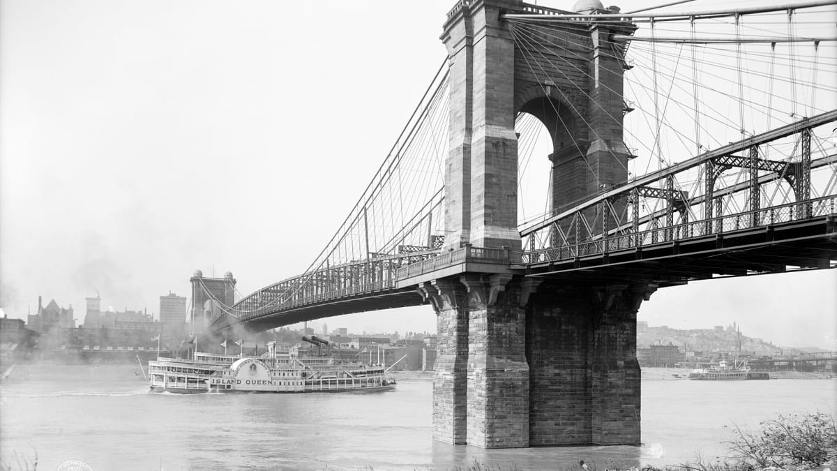 Roebling Suspension Bridge, Kentucky