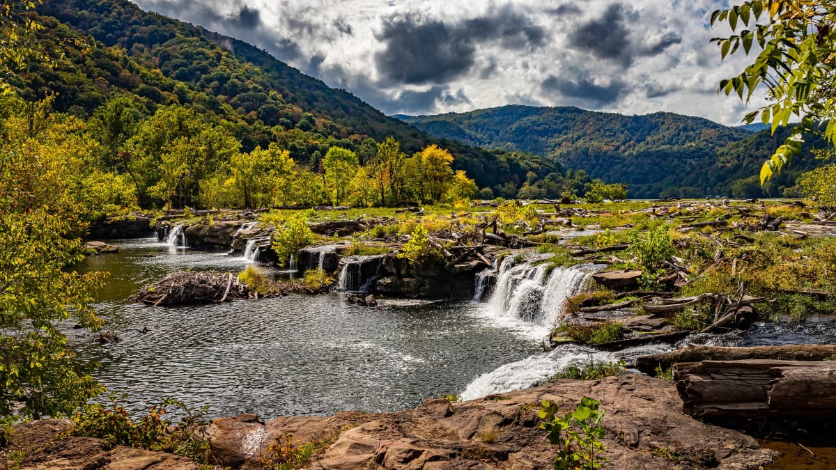 Sandstone Falls, New River Gorge