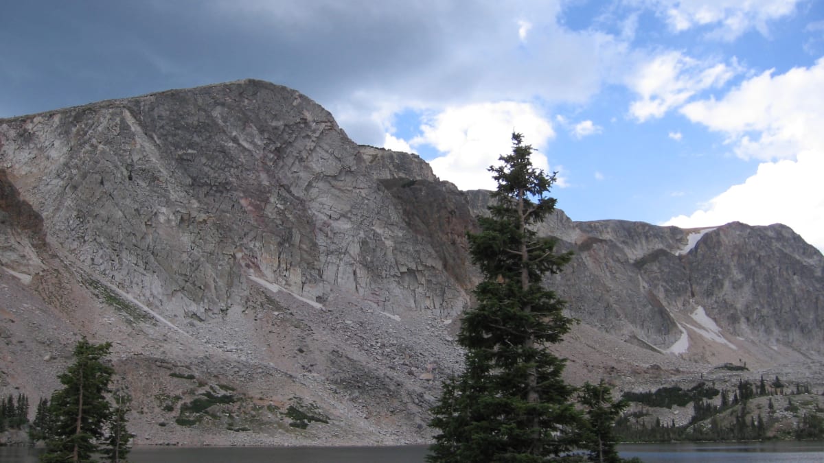 Lake Marie below the Snowy Range, Wyoming