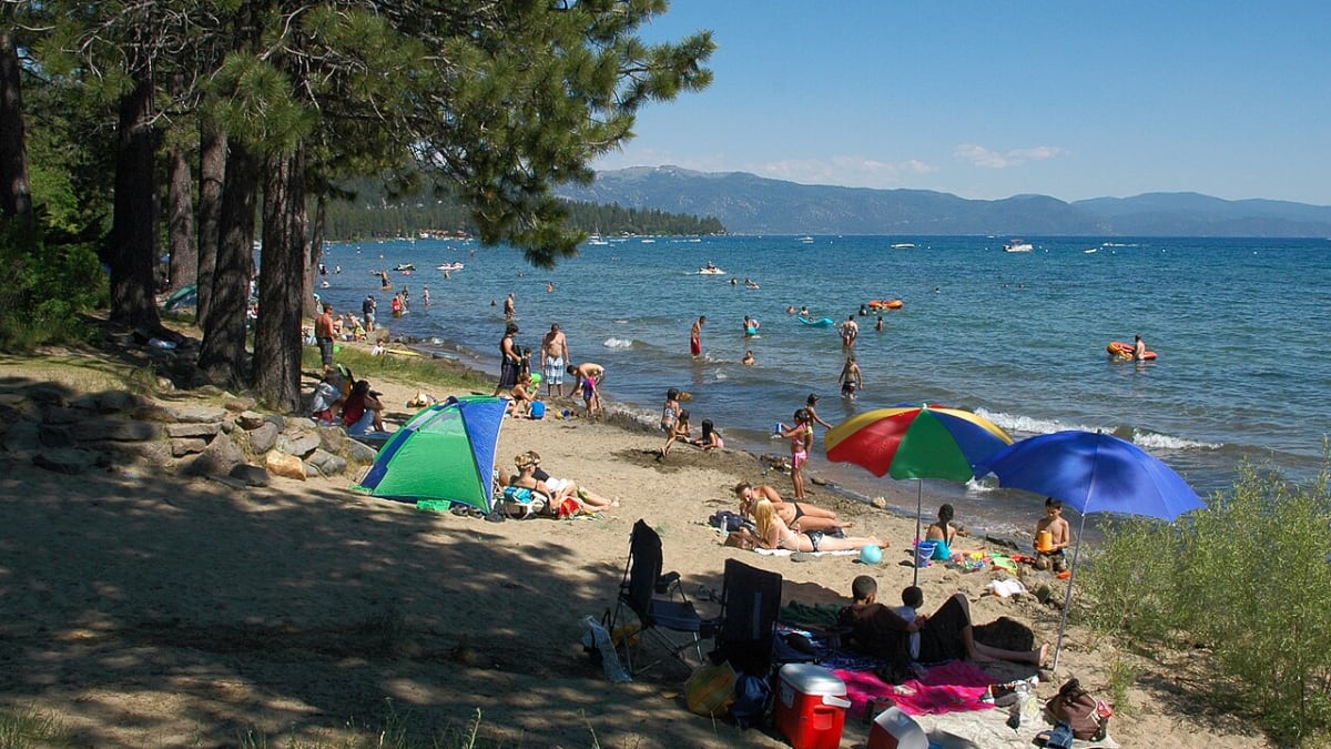 Tahoe Vista Beach