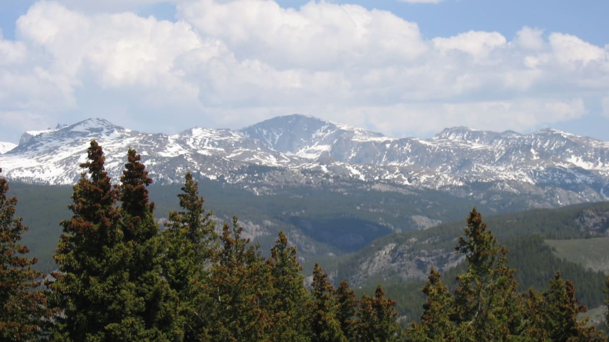 The Bighorn Mountains along the Cloud Peak Skyway, Wyoming