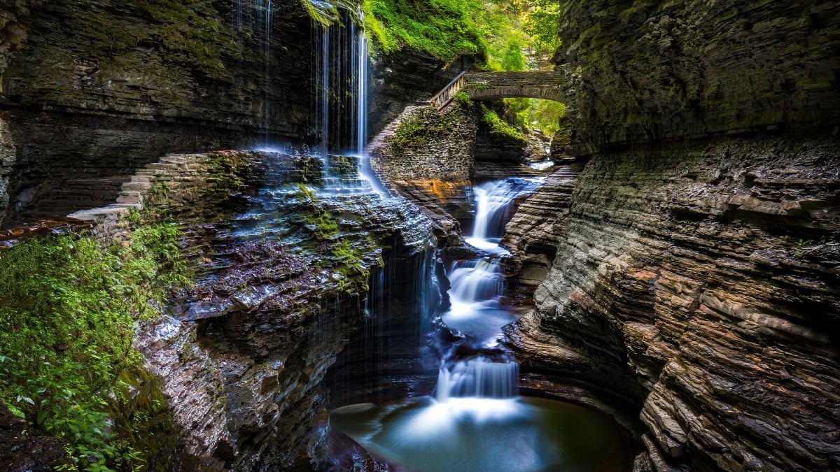 Watkins Glen State Park, Watkins Glen