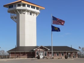 Golden Spike Tower and Bailey Yard