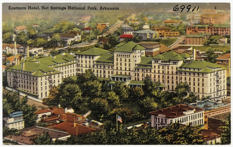 Bathhouse Row, Hot Springs National Park, AR